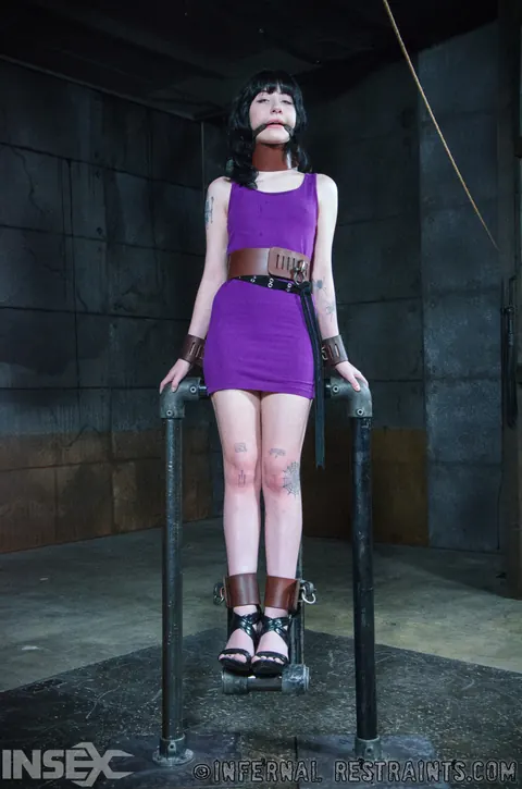 Charlotte Sartre: Slim Tattooed Brunette Gets Restrained and Fucked in Bondage – photo 7 of 14