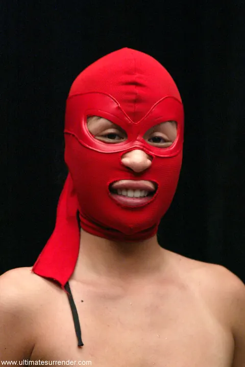 Crimson Ninja: Asian Redhead in Uniform Has Lesbian Bondage Sex with a Strap-On – photo 21 of 21