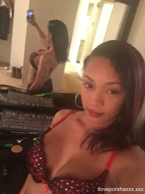 Porsha Carrera: Busty Latina MILF Poses in Lingerie for Mirror Selfie – photo 10 of 17