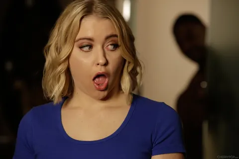 Chloe Couture: Short-Haired Blonde Sucks and Fucks a Big Black Cock – photo 7 of 21