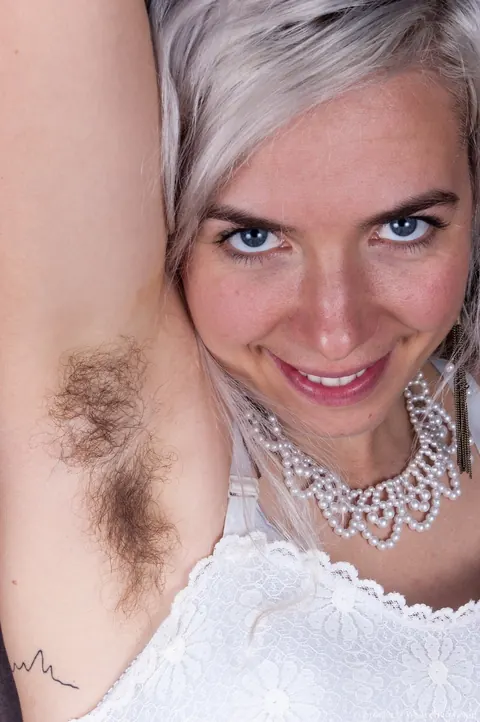 Cordelia A: Blonde in Heels Strips Off Her Panties and Spreads Her Hairy Pussy – photo 2 of 16