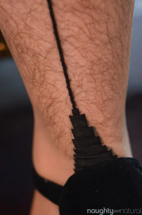 Olivia Rose: Blonde BBW in Stockings Spreads Her Hairy Pussy – photo 10 of 21