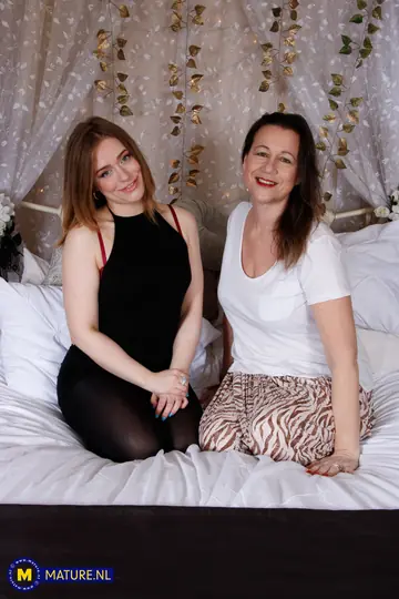 Darcy Rosa – Busty British MILFs Share a Man in a Threesome