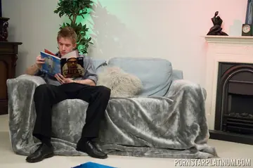 Mature Blonde in Stockings Sucks and Fucks a Huge White Cock