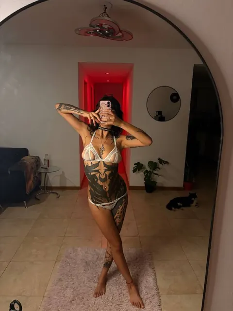 Slim Brunette in Lingerie Commands with Big Natural Tits – photo 12 of 21