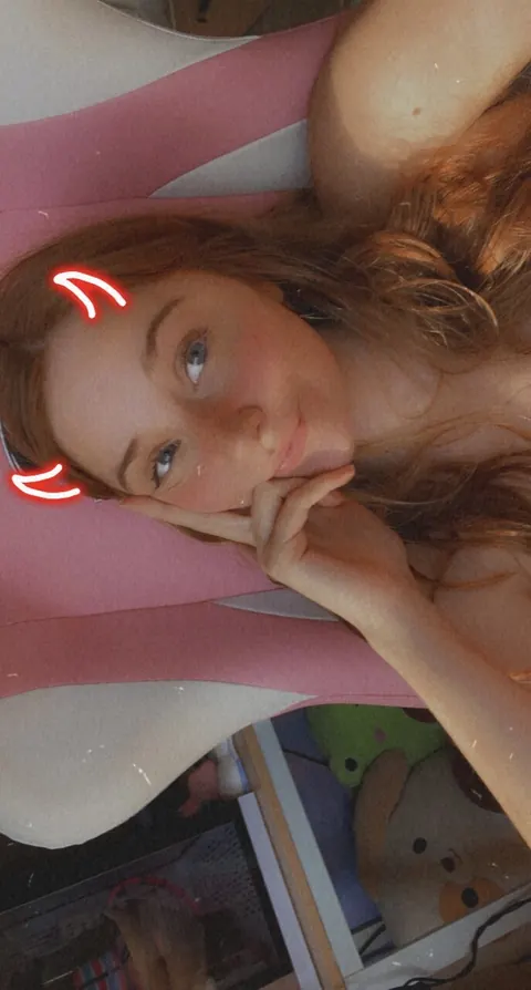 Petite Redhead Strips Nude and Poses for the Camera – photo 10 of 17