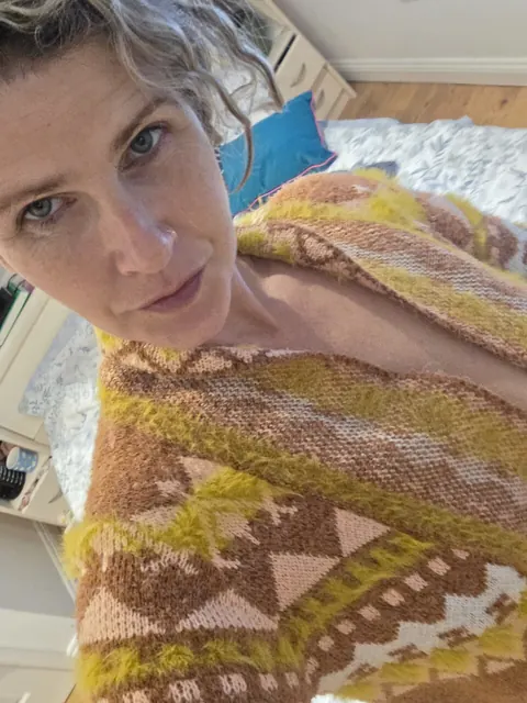 MILF with a Piercing Strips Naked and Poses Nude – photo 4 of 10