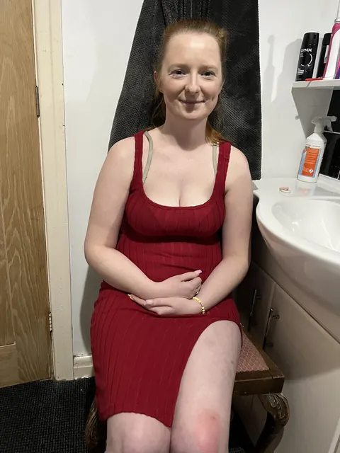 British Redhead Undresses and Poses Nude for Gallery – photo 3 of 20