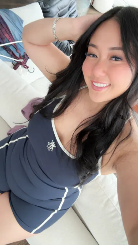 Curvy Asian Woman Strips Out of Her Bikini and Lingerie – photo 11 of 20