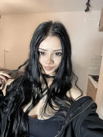 Skinny Brunette with Tattoos and Piercings Takes Nude Selfies