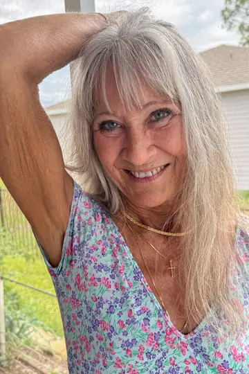 Woman in a Skirt Fingers Herself and Uses a Dildo