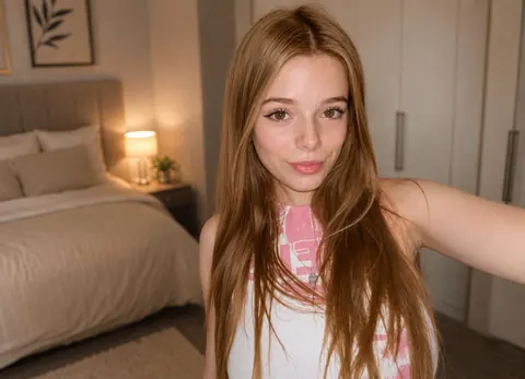 Slim Redhead with Big Tits Takes a Nude Selfie – photo 8 of 20