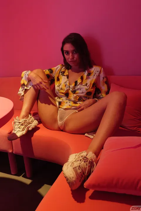 Margarita D: Blonde with Natural Tits Poses and Teases the Camera – photo 13 of 13