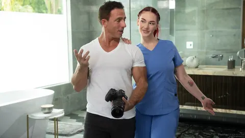 Siri Dahl: Tall Redhead MILF Fucks Her Masseur and Jerks Him Off – photo 5 of 21