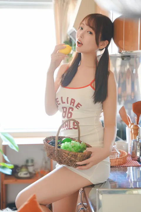 Japanese Brunette Poses in Lingerie Showing Her Natural Tits – photo 4 of 10