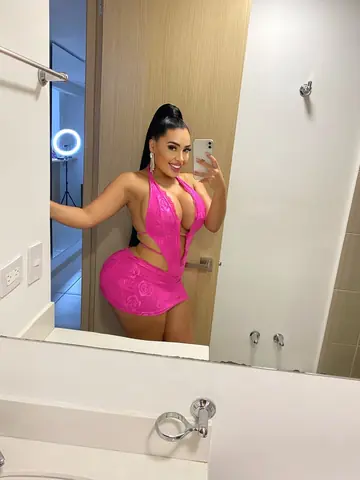 Latina with Big Tits Strips Nude Outdoors