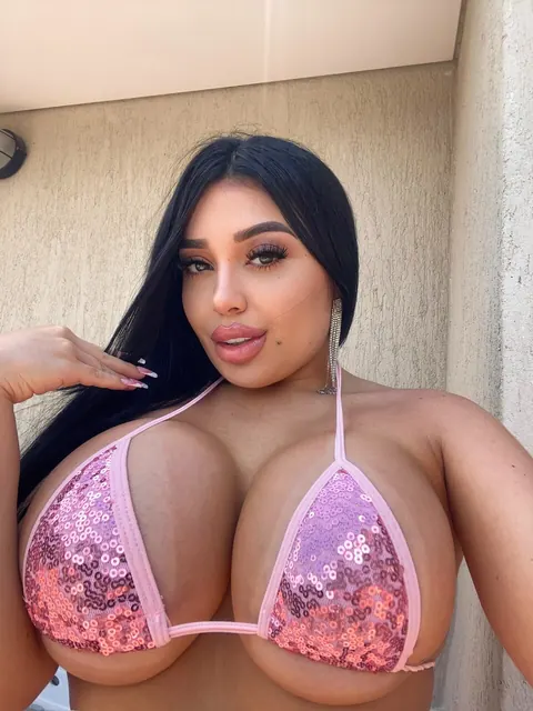 Latina with Big Tits Strips Nude Outdoors – photo 20 of 20