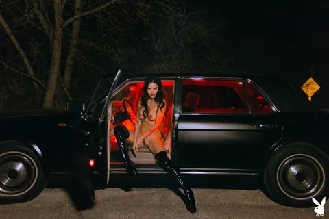 Abella Danger: Several Curvy Latinas Spread Their Pussies in a Car – photo 9 of 20