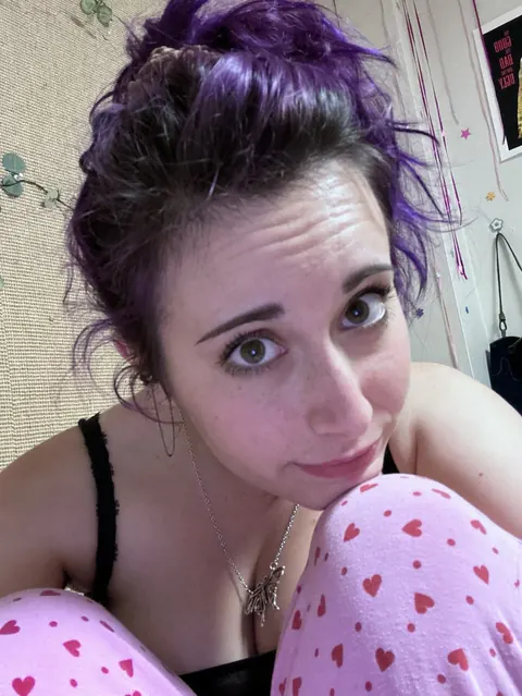Skinny Brunette with Big Tits Pulls Panties Aside in Selfie – photo 3 of 14