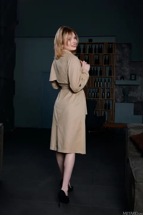 Milka Wey: Redhead in a Skirt Spreads Her Pussy Wide – photo 3 of 21
