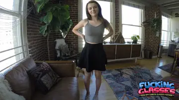 Karlie Brooks – Tattooed Brunette Takes It Doggy Style and Gets a Facial