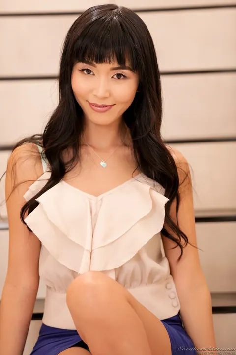 Marica Hase: Asian MILF Strips Out of Her Skirt and Panties – photo 2 of 15
