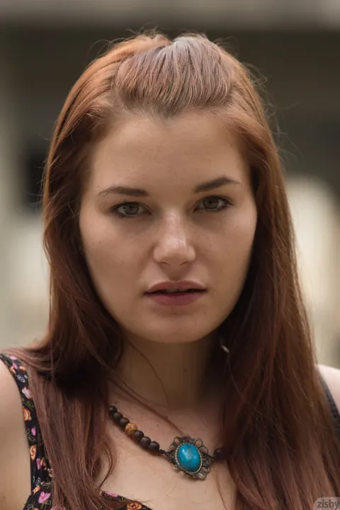 Jessica Marco: Petite Redhead Strips and Fingers Herself in Public – photo 5 of 12