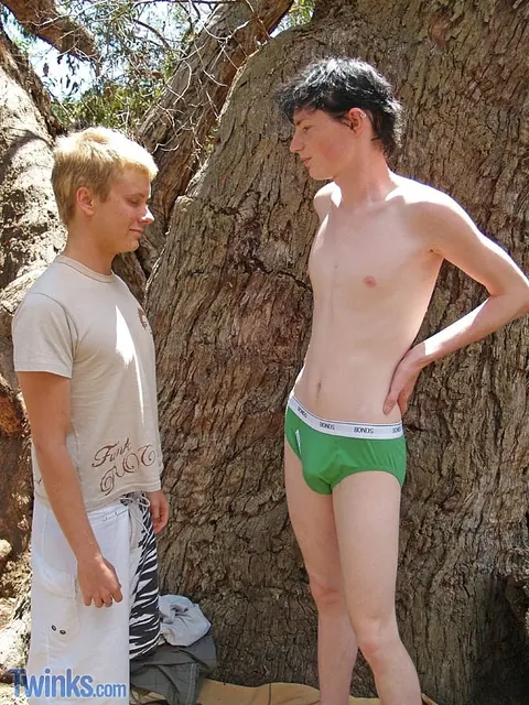 Two Naked Men Suck Cock and Finger Each Other Outdoors – photo 3 of 21