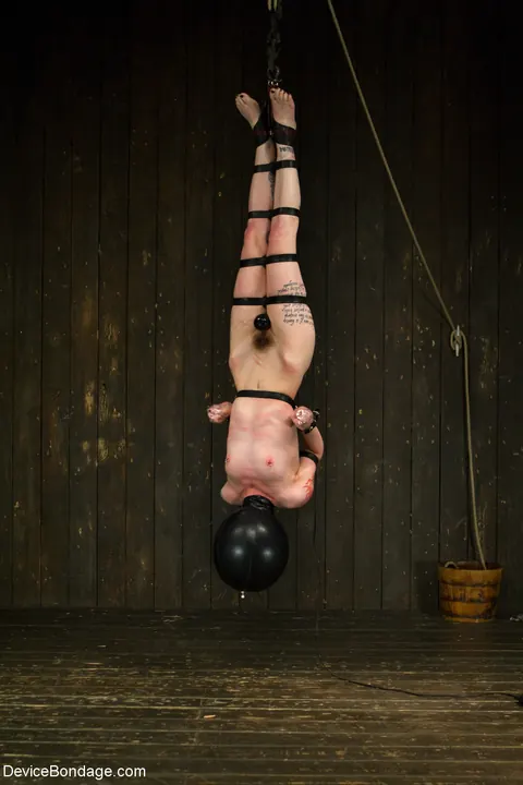 Amanda Marie: Thick Brunette in Bondage Masturbates with a Dildo – photo 19 of 21
