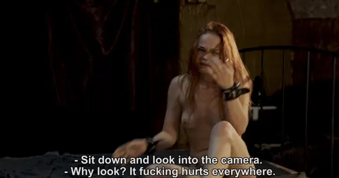 Red Linx: Petite Skinny Redhead Hangs Bound and Plays with a Dildo – photo 13 of 21