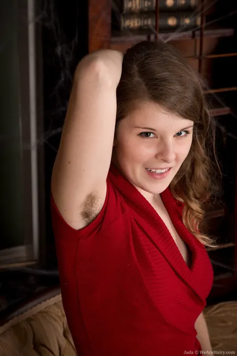 Brunette with Tattoos Pulls Down Her Panties and Spreads Her Hairy Pussy – photo 3 of 16