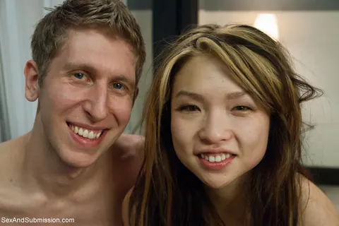 Mia Rider: Petite Asian Brunette Bound for a Blowjob and Anal Doggy – photo 19 of 20