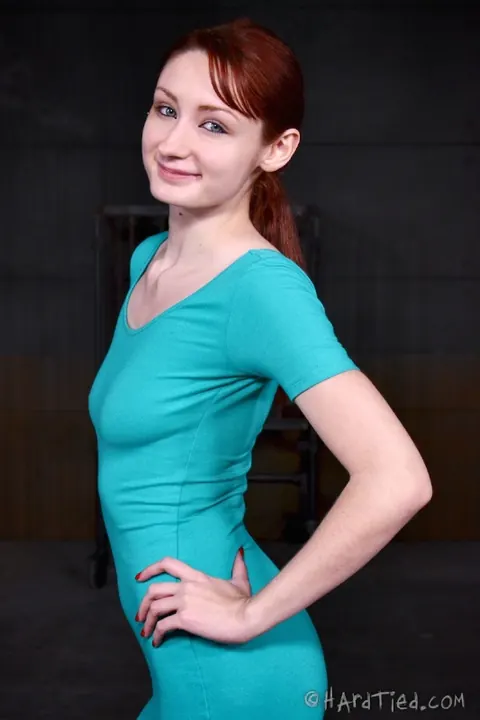 Violet Monroe: Pale Redhead Submits to Interracial Bondage, Anal and a Facial – photo 2 of 16