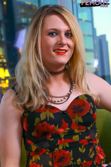 BBW Trans Woman Strips Nude and Flaunts Her Curves