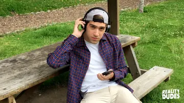 Two Men Give Each Other Blowjobs and Handjobs Outdoors