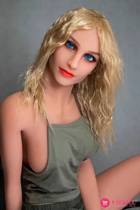 Blonde with Enhanced Tits Strips Out of Her Outfit – photo 13 of 21