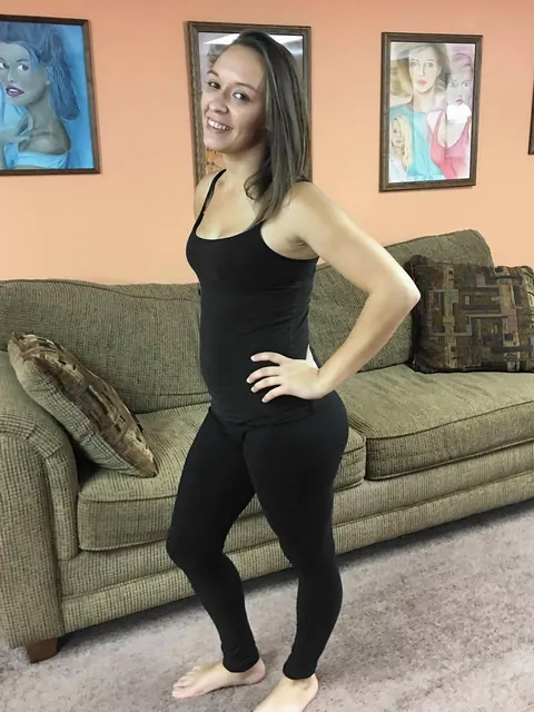 Nicci Taylor: Brunette with Small Tits Masturbates Using a Silver Toy – photo 1 of 21