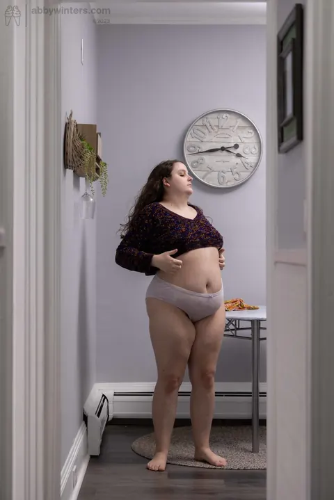 Thick Brunette Flaunts Her Big Ass in Panties – photo 12 of 21