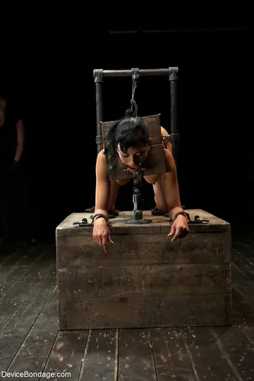 Mz Berlin – Tall Mature Latina and Petite Redhead in Bondage Toy Play