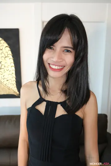 Slim Asian MILF Undresses to Show Her Big Ass and Shaved Pussy