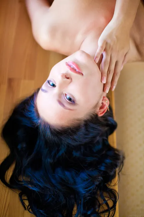Mira B: Tall Brunette Strips Out of Her Jeans for a Centerfold Set – photo 14 of 21