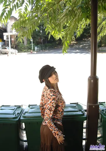 Maria Ozawa – Busty Japanese Brunette Strips Out of Her Lingerie Outdoors