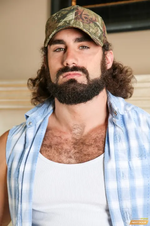 Hairy Thick Older Man Rides Cock and Kisses Partner – photo 1 of 21