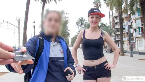 Liz Rainbow: European Blonde with Short Hair Fucks Outdoors – photo 8 of 17