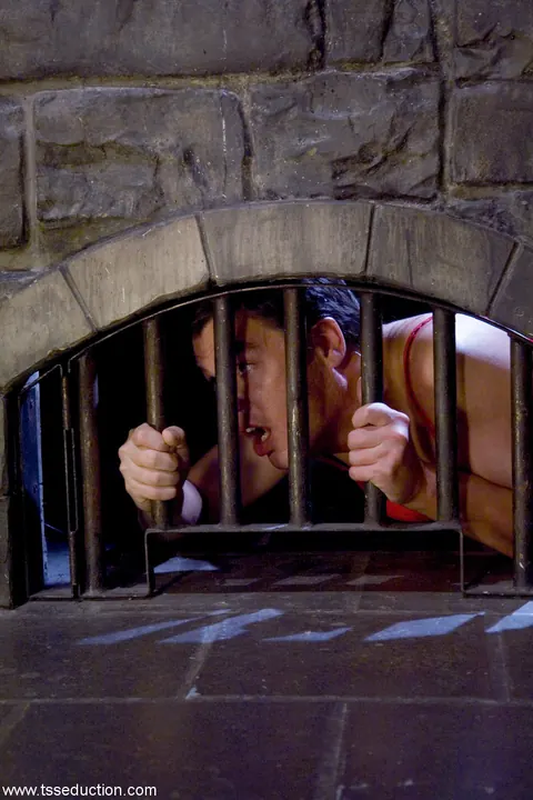 Trans Woman Binds Man in Bondage and Takes Cum in Mouth – photo 19 of 21