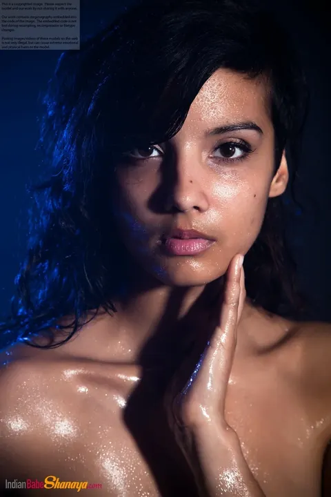 Indian Brunette Oils Her Big Natural Tits and Spreads – photo 16 of 16