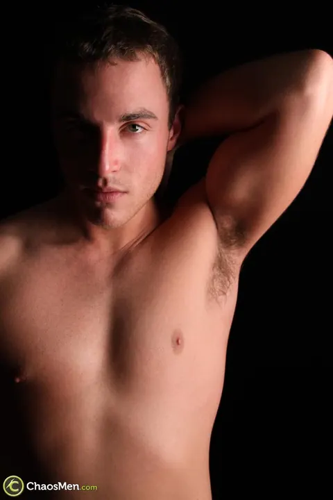 Hairy Guy Fingers His Ass and Wanks with a Dildo – photo 8 of 21