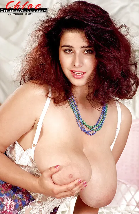 Chloe Vevrier: French Redhead Flaunts Her Big Natural Tits and Hairy Bush in Stockings – photo 2 of 16