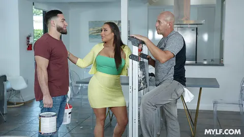 Carmela Clutch & Ruban Rolex: Busty Latina MILF Takes Anal in a Threesome – photo 1 of 20