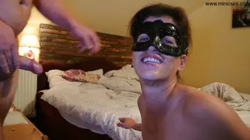 Amateur Wife Deepthroats Partner and Takes Anal Doggy